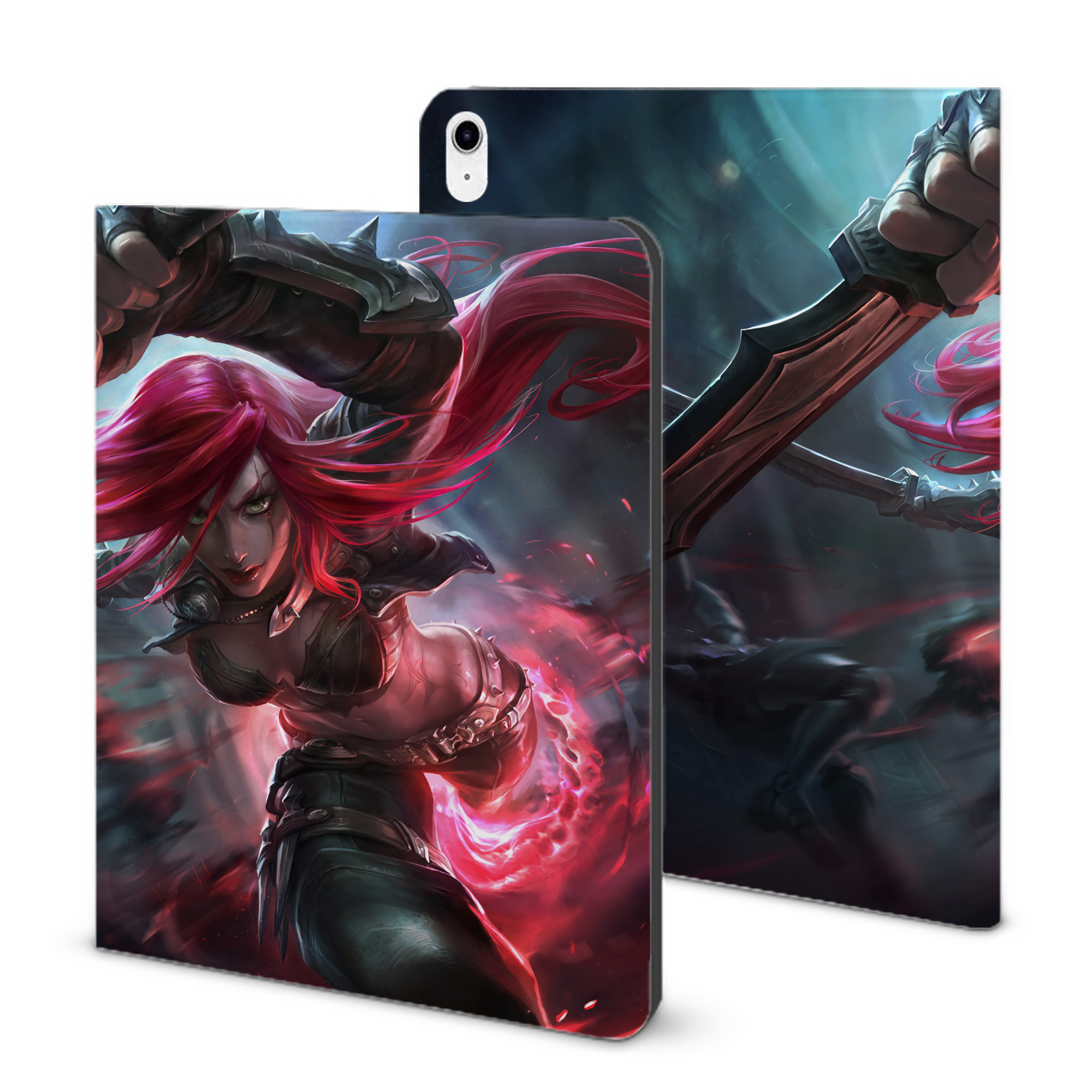 （画像用） リーグ・オブ・レジェンド League of Legends LOL IPad ケース ブック型 PUレザー TPU 耐衝撃 軽量 薄型 ペン収納なし 全面保護 IPad 各モデル対応